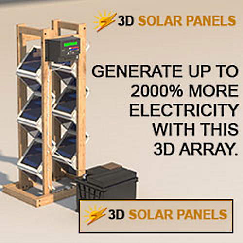 DIY 3D Solar Panels