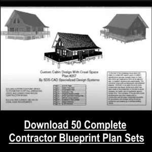 50 Complete Building Plans