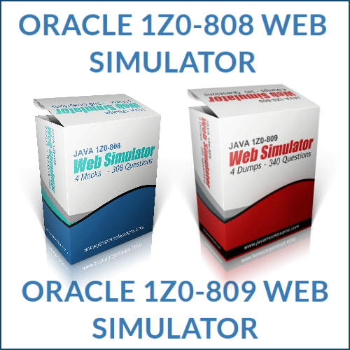 Oracle Java Web Exam Simulator
