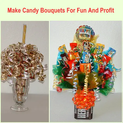 Home-Based Candy Bouquet Business