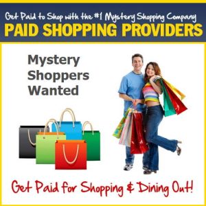 Paid Shopping Mystery Shoppers