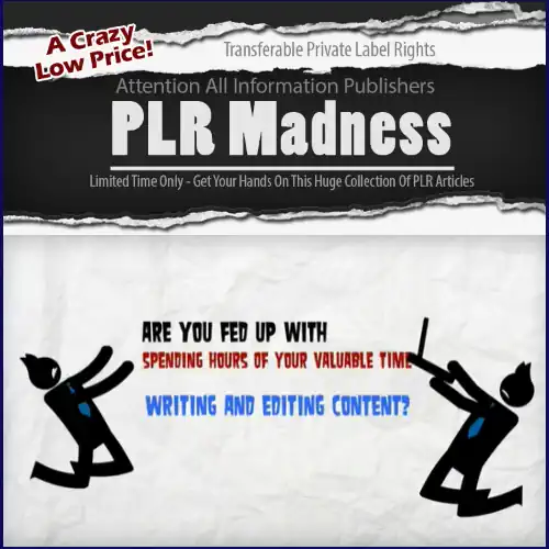 PLR Madness - 300,000 PLR Articles