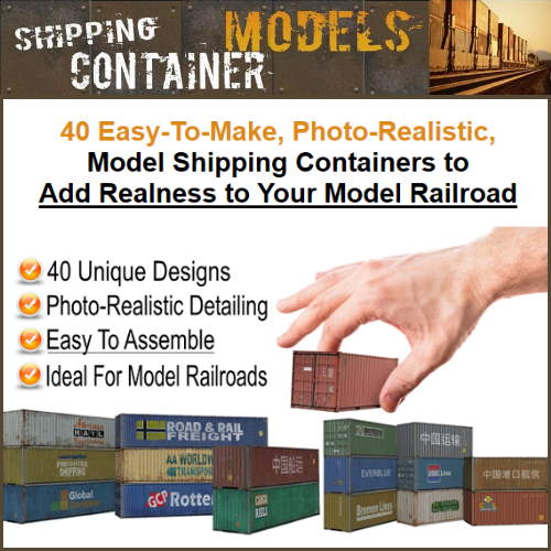 Shipping Containers for Model Trains