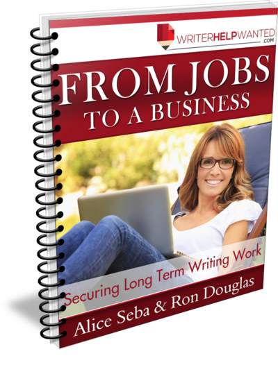 From Writing Jobs to a Business